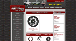 Desktop Screenshot of americasminitruckparts.com